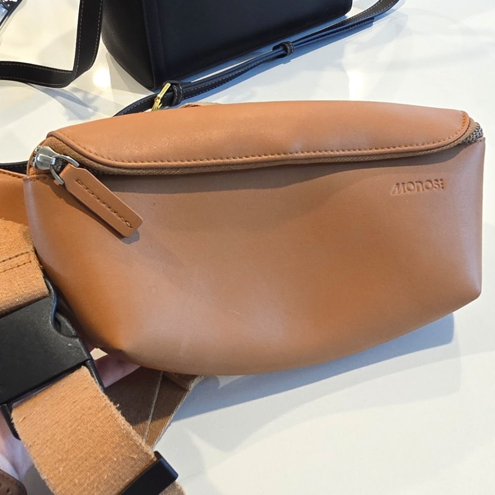 Monos Metro Sling Bag vegan leather